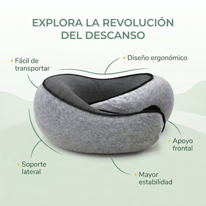RestArc™ — Almohada de Viaje Sin Dolor