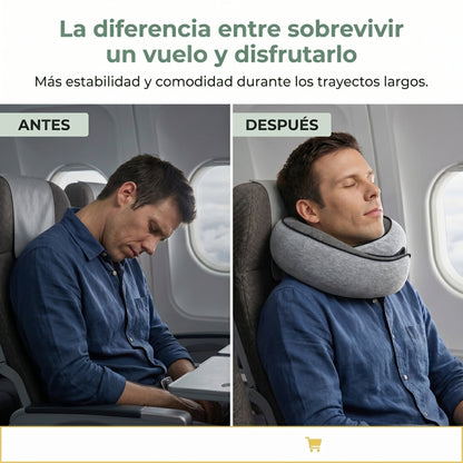 RestArc™ — Almohada de Viaje Sin Dolor