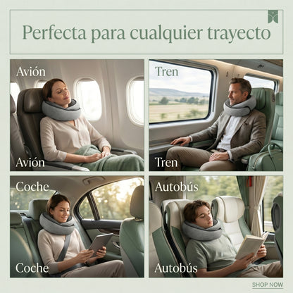 RestArc™ — Almohada de Viaje Sin Dolor